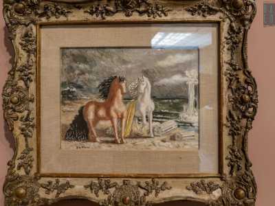 ...e i �fantastici� Cavalli di Giorgio De Chirico, gi� esposti nel MoMa di New York